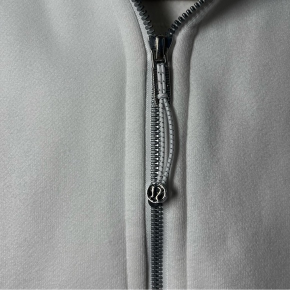Lululemon Women's White Scuba Hoodie Cape House Jacket Size 4 - Picture 4 of 8
